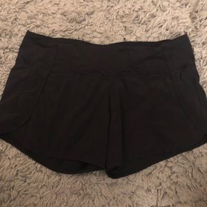 Lululemon Black Running Shorts
